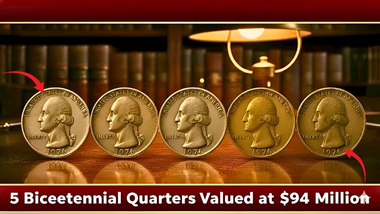 5 Bicentennial Quarters Valued at $94 Million Each Are You Holding One