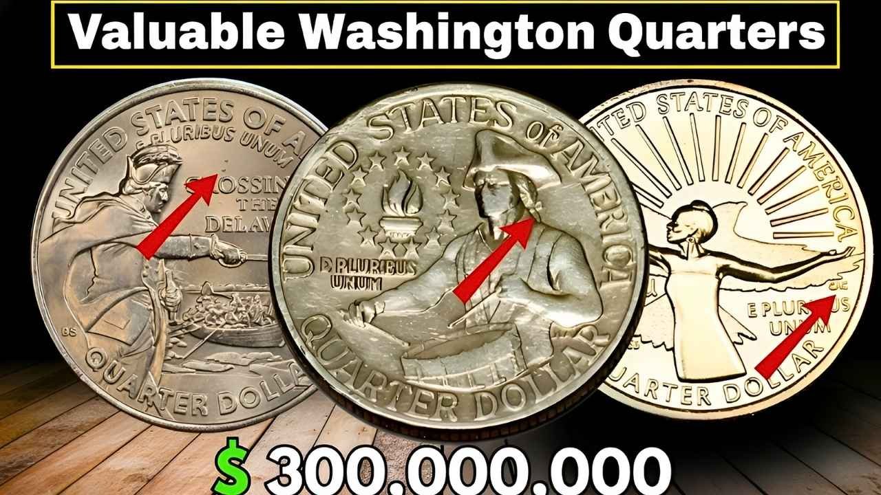 25 Valuable Washington Quarters Every Coin Collector Should Watch For