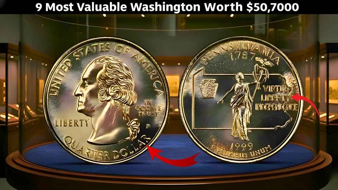 9 Most Valuable Washington Quarters Worth Up to $50,700 Rare Coins to Look For