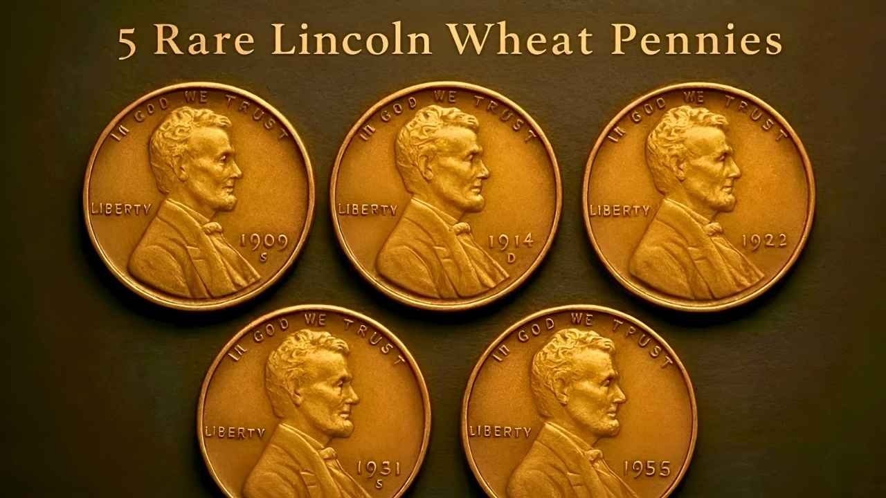 5 Rare Lincoln Wheat Pennies Worth Thousands in 2025 Collector’s Guide