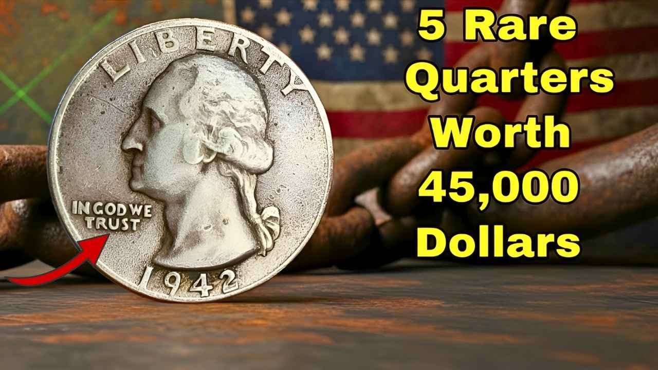 5 Rare Quarters Worth 45,000 Dollars or More That Most People Overlook