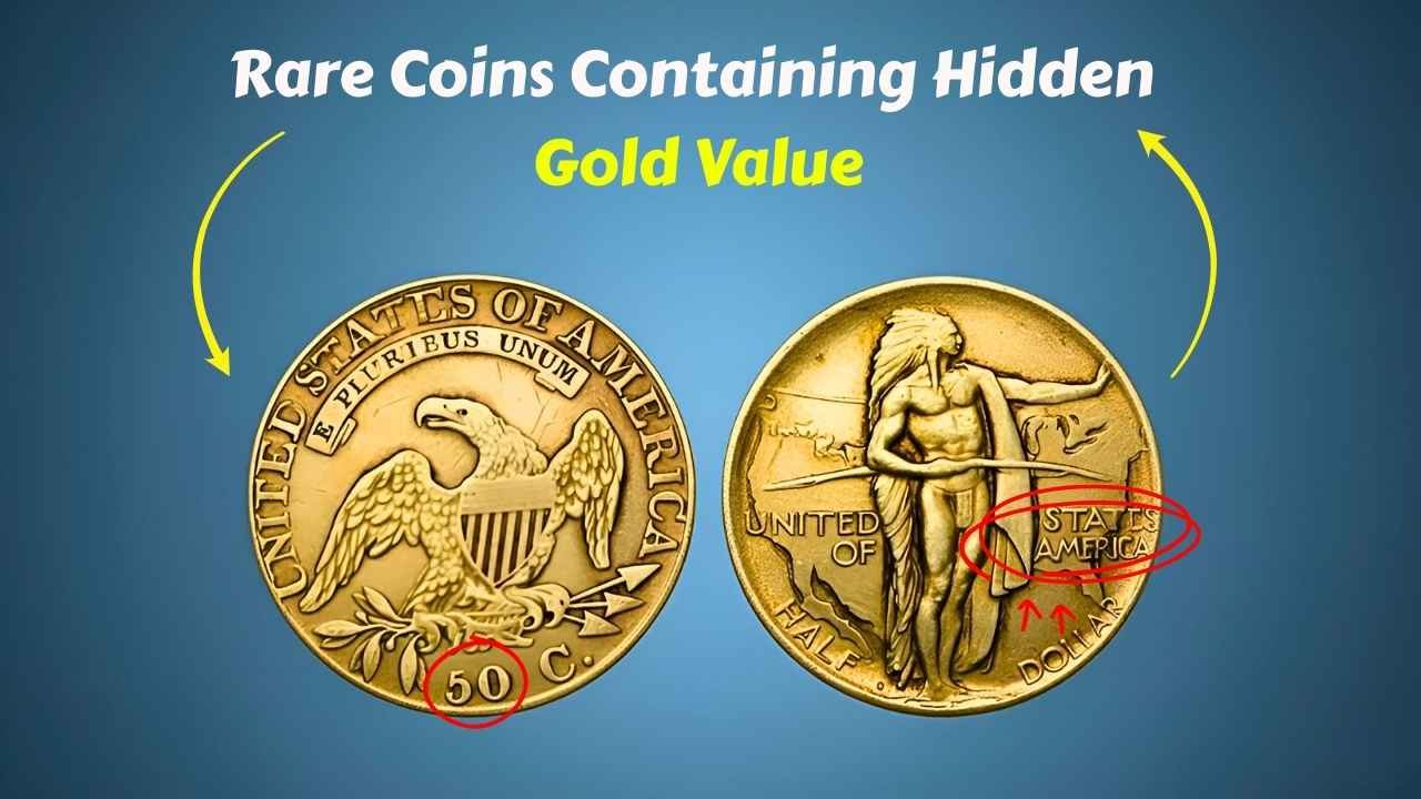 Rare Coins Containing Hidden Gold Value That Collectors Are Paying Big Money For