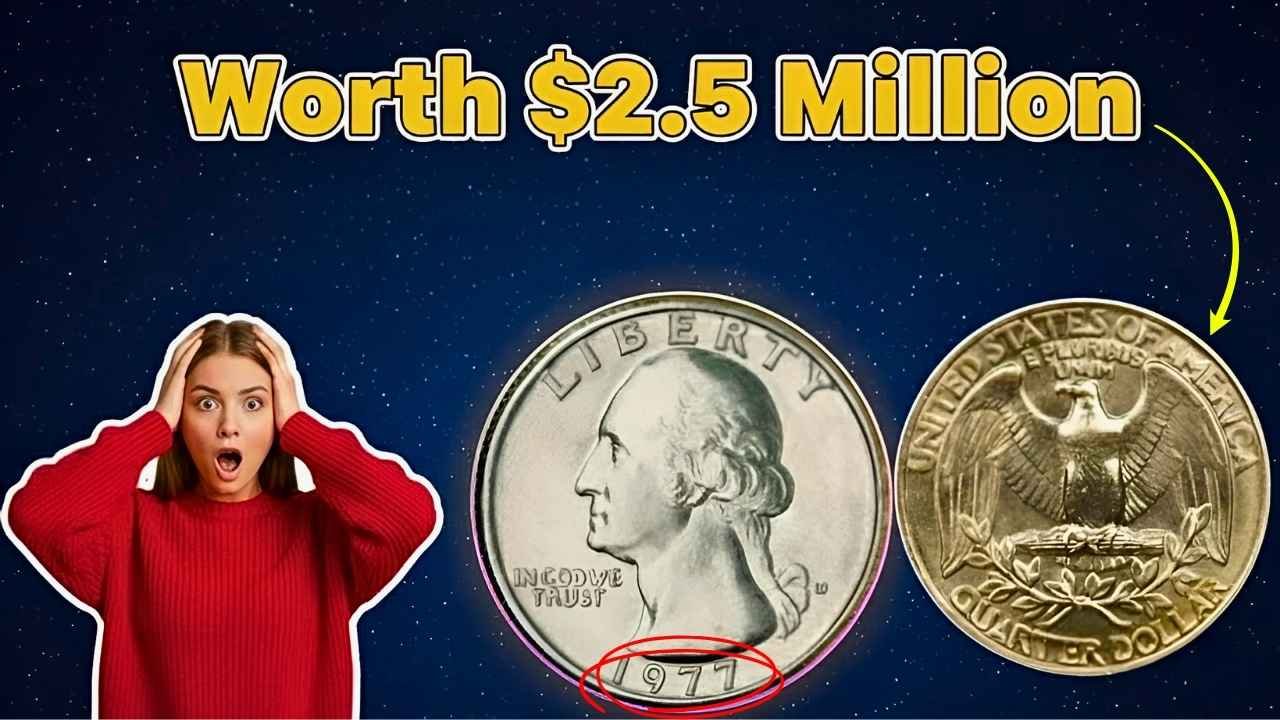 1977 Washington Quarter Worth $2.5 Million Rare Errors Collectors Are Hunting