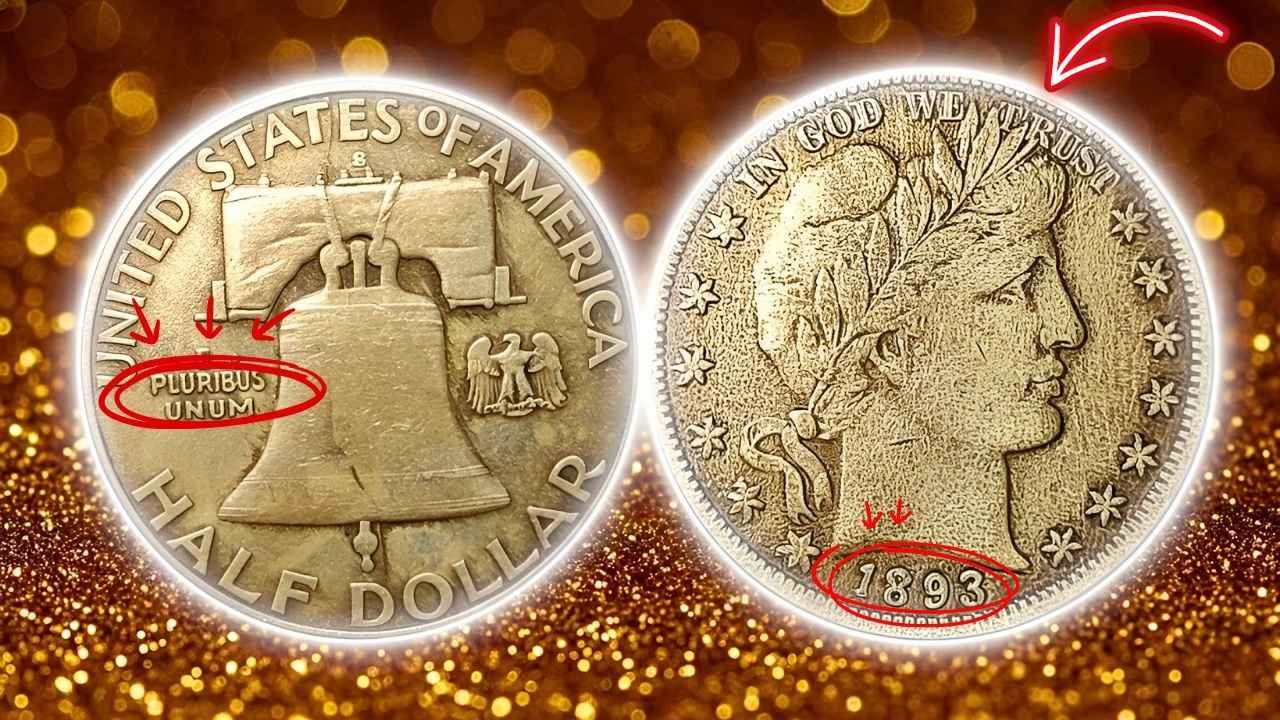 The Rarest Barber and Franklin Half Dollars Worth a Fortune Valuable U.S. Coins