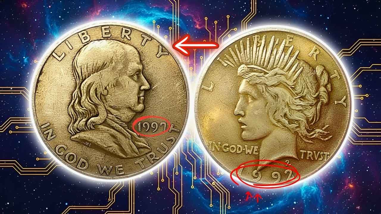 5 Rare Half Dollar and Dollar Coins That Could Be Worth a Fortune