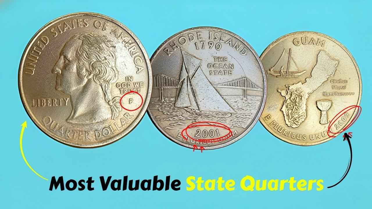 Most Valuable State Quarters Worth Big Money Rare Coins You Might Own