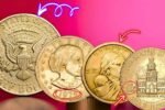 Most Valuable Kennedy Half Dollar, Sacagawea Dollar, and Susan B. Anthony Dollar Worth Million