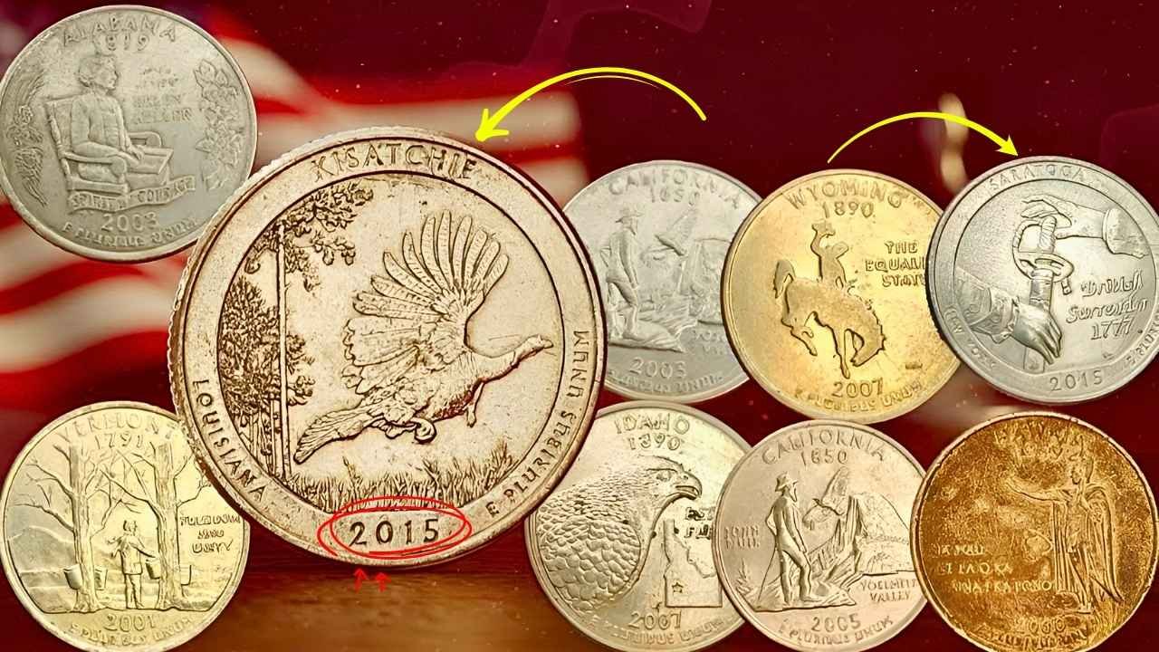 10 Rare State Quarter Coins Worth Big Money in 2025 Check Your Change Now