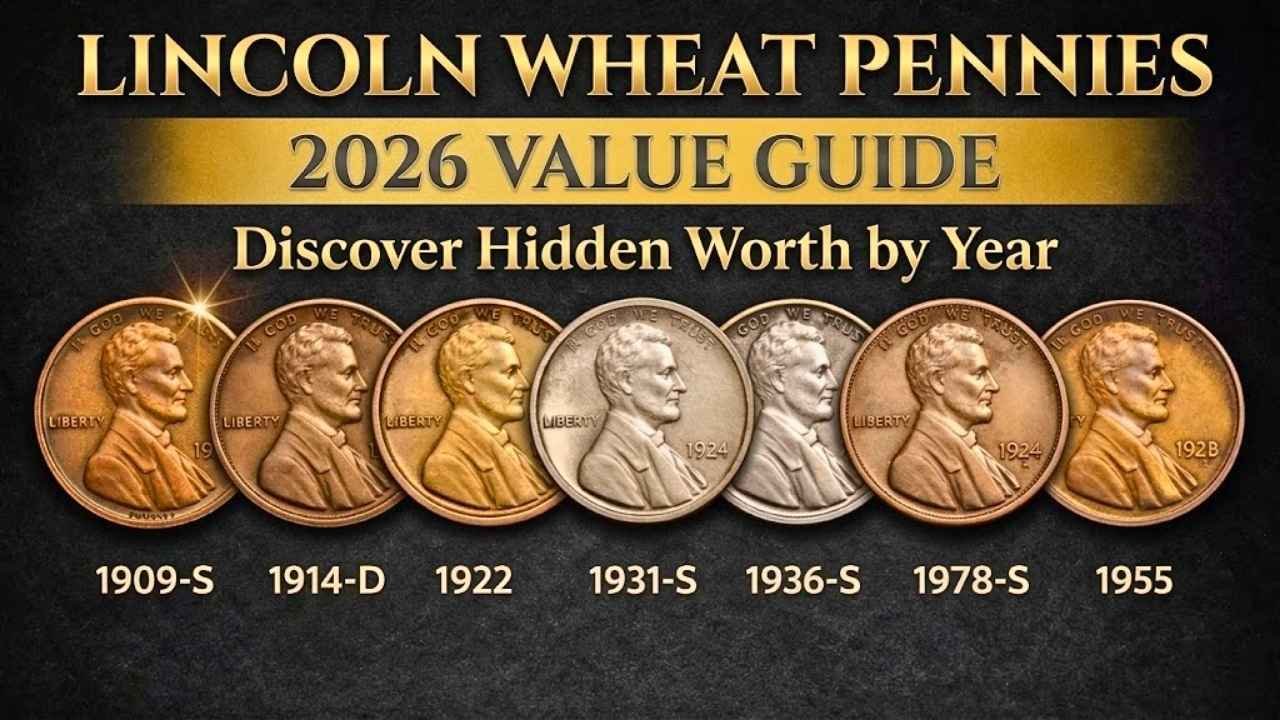 Lincoln Wheat Pennies 2026 Value Guide Discover Hidden Worth by Year